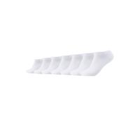 Sneakersocken CAMANO "ca-soft", Herren, Gr. 35-38, weiß, Baumwollmischung, unifarben, normal, Socken Sneakersocken, mit weichem Komfortbund ohne drückende Nähte (12017404-35) weiß