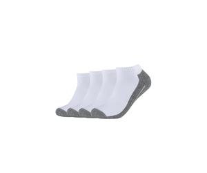 Sneakersocken CAMANO, Herren, Gr. 39-42, weiß, Baumwollmischung, normal, Socken Sneakersocken, mit Rippenbündchen (63834963-39) weiß