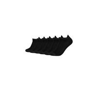 6er Pack camano Soft Organic Flap Sneakersocken 9990 - black black 39-42