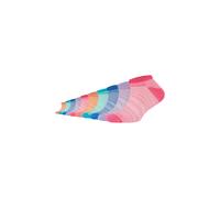 Sneakersocken CAMANO "Sneakersocken Mesh Ventilation 10er Pack", Mädchen, Gr. 31-34, pink (prism pink), 70% Baumwolle, 28% Polyester, 2% Elasthan, Colorblocking, Socken Sneakersocken (11066531-31) pri