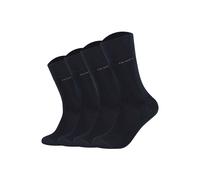 Sneakersocken CAMANO "Socken 4er Pack", Damen, Gr. 39-42, blau (marine), Obermaterial: 80% Baumwolle CO. 17% Polyamid PA. 3% Elasthan EL., Socken Sneakersocken (77584655-39) marine