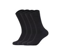 Sneakersocken CAMANO "Socken 4er Pack", Herren, Gr. 39-42, schwarz, Obermaterial: 97% Baumwolle CO. 3% Elasthan EL., Socken Sneakersocken (17716920-39) schwarz