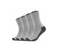 Sneakersocken CAMANO "Socken 4er Pack", Herren, Gr. 43-46, grau, Obermaterial: 47% Polyester PES. 37% Baumwolle CO. 15% Polyamid PA. 1% Elasthan EL., Socken Sneakersocken (16114247-43) grau