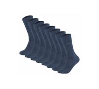 Sneakersocken CAMANO "Socken 8er Pack", Damen, Gr. 43-46, blau, Obermaterial: 80% Baumwolle CO. 17% Polyamid PA. 3% Elasthan EL., Socken Sneakersocken (77983530-43) blau