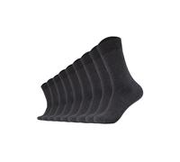 Sneakersocken CAMANO "Socken 9er Pack", Damen, Gr. 39-42, grau, Obermaterial: 80% Baumwolle CO. 17% Polyamid PA. 3% Elasthan EL., Socken Sneakersocken (20669603-39) grau