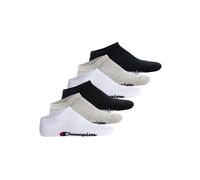 Sneakersocken CHAMPION "Socken 6er Pack", Herren, Gr. 43-46, bunt (schwarz, weiß, grau), Obermaterial: 71% Baumwolle CO. 23% Polyester PES. 4% Polyamid PA. 2% Elasthan EL., Socken Sneakersocken (25093