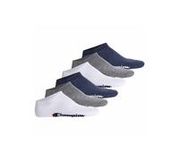 Sneakersocken CHAMPION "Socken 6er Pack", Herren, Gr. 43-46, bunt (weiß, grau, blau), Obermaterial: 71% Baumwolle CO. 23% Polyester PES. 4% Polyamid PA. 2% Elasthan EL., Socken Sneakersocken (98150962