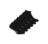 Sneakersocken DIADORA "Socken 6er Pack", Damen, Gr. 39-42, schwarz, Obermaterial: 75% Baumwolle CO. 23% Polyester PES. 2% Elasthan EL., Socken Sneakersocken (75690426-39) schwarz