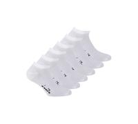 Sneakersocken DIADORA "Socken 6er Pack", Damen, Gr. 39-42, weiß, Obermaterial: 75% Baumwolle CO. 23% Polyester PES. 2% Elasthan EL., Socken Sneakersocken (20846620-39) weiß