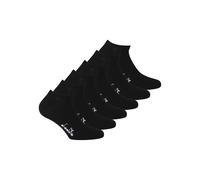 Sneakersocken DIADORA "Socken 6er Pack", Damen, Gr. 43-46, schwarz, Obermaterial: 75% Baumwolle CO. 23% Polyester PES. 2% Elasthan EL., Socken Sneakersocken (75690426-43) schwarz