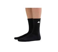 Sneakersocken ELLESSE "Socken ALACRE Crew Socks 3er Pack", Herren, Gr. 37-42,5, schwarz, Obermaterial: 68% Baumwolle CO. 16% Polyester PES. 14% Polyamid PA. 2% Elasthan EL., Socken Sneakersocken (1805