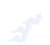 FALKE Unisex Sneakersocken Cool Kick Sneaker 3-Pack U SN weich atmungsaktiv schnelltrocknend kurz einfarbig 3 Paar, Weiß (White 2000) neu - umweltfreundlich, 35-36