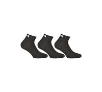 Sneakersocken FILA "Socken 3er Pack", Herren, Gr. 39-42, schwarz, Obermaterial: 75% Baumwolle CO. 23% Polyester PES. 2% Elasthan EL., Socken Sneakersocken (77070001-39) schwarz