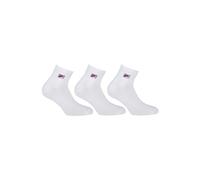 Sneakersocken FILA "Socken 3er Pack", Herren, Gr. 43-46, weiß, Obermaterial: 75% Baumwolle CO. 23% Polyester PES. 2% Elasthan EL., Socken Sneakersocken (39639650-43) weiß