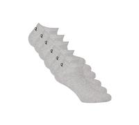 Sneakersocken FILA "Socken 6er Pack", Damen, Gr. 43-46, grau, Obermaterial: 75% Baumwolle CO. 23% Polyester PES. 2% Elasthan EL., Socken Sneakersocken (22172200-43) grau