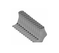 Sneakersocken HEAD "Socken Elements All Sport Quarter 12P 12er Pack", Herren, Gr. 39-42, grau, Obermaterial: 73% Baumwolle CO. 23% Polyester PES. 2% Polyamid PA. 2% Elasthan EL., Socken Sneakersocken 