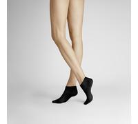Sneakersocken HUDSON "DRY COTTON", Damen, Gr. 39-42, schwarz, Baumwollmischung, normal, Socken Sneakersocken, Climate Sole, atmungsaktiv (13164047-39) schwarz