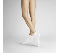 Sneakersocken HUDSON "DRY COTTON", Damen, Gr. 39-42, weiß, Baumwollmischung, normal, Socken Sneakersocken, Climate Sole, atmungsaktiv (48459118-39) weiß