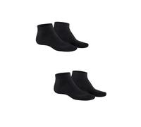 Sneakersocken HUDSON "ONLY 2-PACK", Herren, Gr. 39-42, schwarz, Baumwollmischung, normal, Socken Sneakersocken, Komfortbund mit weitem Fußausschnitt (11682627-39) schwarz