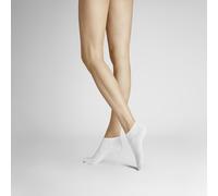 Sneakersocken HUDSON "RELAX COTTON", Damen, Gr. 39-42, weiß, Baumwollmischung, normal, Socken Sneakersocken, druckfreier Relax-Komfortbund (76213809-39) weiß