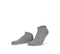 Sneakersocken HUDSON "RELAX COTTON", Herren, Gr. 47-50, grau (silber), Baumwollmischung, normal, Socken Sneakersocken, druckfreier Relax-Komfortbund (69432618-47) silber