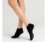 Sneakersocken HUDSON "Sneaker Air Plush", Damen, Gr. 39-42, blau (marine 0337), Obermaterial: 85% Baumwolle CO. 13% Polyamid PA. 2% Elasthan EL., Socken Sneakersocken (70030626-39) marine 0337