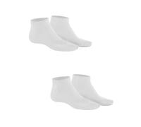 Sneakersocken HUDSON "Sneaker Only 2-Pack", Herren, Gr. 47-50, weiß (weiß 0008), Obermaterial: 75% Baumwolle CO. 23% Polyamid PA. 2% Elasthan EL., Socken Sneakersocken (34501235-47) weiß 0008