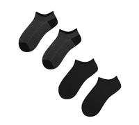 Sneakersocken HUDSON "Sneaker Tape 2-Pack", Herren, Gr. 43-46, schwarz (schwarz 0005), Obermaterial: 78% Baumwolle CO. 21% Polyamid PA. 1% Elasthan EL., Socken Sneakersocken (99965000-43) schwarz 0005