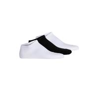 Sneakersocken HUDSON "Socken EASY³ 3-PACK SNEAKER 3er Pack", Herren, Gr. 43-46, weiß (weiß, schwarz), Obermaterial: 80% Baumwolle CO. 17% Polyamid PA. 3% Elasthan EL., Socken Sneakersocken (97994524-4