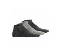 Sneakersocken HUDSON "Socken SIMPLY³ 3-PACK SNEAKER 3er Pack", Herren, Gr. 43-46, grau, Obermaterial: 80% Baumwolle CO. 18% Polyamid PA. 2% Elasthan EL., Socken Sneakersocken (90197945-43) grau
