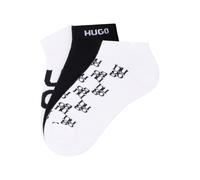 Sneakersocken HUGO UNDERWEAR, Damen, Gr. 39-42, weiß 100, Baumwollmischung, normal, Socken Sneakersocken (17091101-39) weiß 100