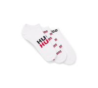 Sneakersocken HUGO UNDERWEAR, Herren, Gr. 39-42, weiß 100, Baumwollmischung, normal, Socken Sneakersocken (42115362-39) weiß 100