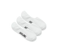 JACK & JONES Herren Jacdouglas Multi Short Sock 3 Pack Noos Socken, White/Pack:White - White, Einheitsgröße
