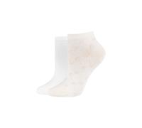 Kurzsocken JOOP, Damen, Gr. 39-42, light beige, Obermaterial: 70% Baumwolle, 28% Polyester, 2% Elasthan, Socken (21095740-39) light beige