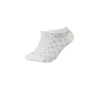 Sneakersocken JOOP "Sneakersocken premium essentials 2er Pack", Herren, Gr. 39-42, paloma, 70% Baumwolle, 28% Polyester, 2% Elasthan, gemustert, Socken Sneakersocken, 2er Pack Hochwertige Baumwollqual