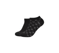 Sneakersocken JOOP "Sneakersocken premium essentials 2er Pack", Herren, Gr. 43-46, schwarz, 70% Baumwolle, 28% Polyester, 2% Elasthan, gemustert, Socken Sneakersocken, 2er Pack Hochwertige Baumwollqua
