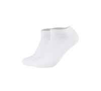 Sneakersocken JOOP "Socken Unisex premium essential organic cotton Sneaker 2p 2er Pack", Damen, Gr. 43-46, weiß, Obermaterial: 62% Baumwolle CO(Bio). 36% Polyamid PA. 2% Elasthan EL., Socken Sneakerso