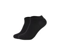 Sneakersocken JOOP "Socken Unisex premium essential organic cotton Sneaker 2p 2er Pack", Damen, Gr. 43-46, schwarz, Obermaterial: 62% Baumwolle CO(Bio). 36% Polyamid PA. 2% Elasthan EL., Socken Sneake
