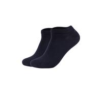 Sneakersocken JOOP "Socken Unisex premium essential organic cotton Sneaker 2p 2er Pack", Herren, Gr. 39-42, blau (dunkelblau), Obermaterial: 62% Baumwolle CO(Bio). 36% Polyamid PA. 2% Elasthan EL., So