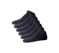 Sneakersocken JOOP "Socken Unisex premium essential organic cotton Sneaker 6p 6er Pack", Herren, Gr. 43-46, blau (dunkelblau), Obermaterial: 62% Baumwolle CO(Bio). 36% Polyamid PA. 2% Elasthan EL., So