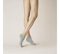KUNERT Damen Sneaker Socken Fresh Up kühlend Lichtgrau 0170 39-42