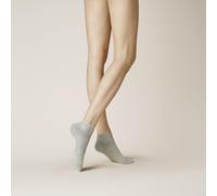 Sneakersocken KUNERT "LIZ", Herren, Gr. 35-38, lichtgrau, Baumwollmischung, normal, Socken Sneakersocken, druckfreier Komfortbund, Cotton-Mix, weich (73546542-35)