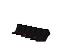 Levi's® LOW CUT BATWING LOGO 6P Unisex Socken, schwarz, größe 43-46