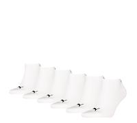 Sneakersocken PUMA "PUMA MAINLINE UNISEX SNEAKER PROMO", Herren, Gr. 35-38, weiß, Obermaterial: 66% Baumwolle, 18% Polyamid, 14% Polyester, 2% Elasthan, Socken Sneakersocken (34129606-35) weiß