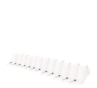 Sneakersocken PUMA "PUMA UNISEX SNEAKER PLAIN 9P ECOM", Damen, Gr. 39-42, weiß, Materialmix, unifarben, Socken Sneakersocken, mit unterstützenden Fußgewölbetechnik (18237365-39) weiß