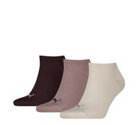 Sneakersocken PUMA "PUMA UNISEX SNEAKER PLAIN", Herren, Gr. 35-38, neutral, braun, Baumwollmischung, Socken Sneakersocken, mit kleinem Logo (25503264-35) neutral, braun