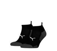 Sneakersocken PUMA "PUMA UNISEX SPORT CUSHIONED SNEAKER 2P", Herren, Gr. 35-38, schwarz, Materialmix, normal, Socken Sneakersocken, Gepolsterte Sohle, niedriger Schnitt (76917536-35) schwarz