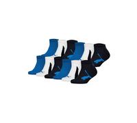 Sneakersocken PUMA "Socken BWT Sneaker 12P 12er Pack", Mädchen, Gr. 31-34, bunt (schwarz, weiß, blau), Obermaterial: 66% Baumwolle CO. 18% Polyamid PA. 14% Polyester PES. 2% Elasthan EL., Socken Sneak