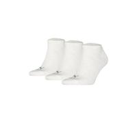 Sneakersocken PUMA "Socken Sneaker Plain 3P 3er Pack", Damen, Gr. 39-42, weiß (weiß (oatmeal)), Obermaterial: 66% Baumwolle CO. 18% Polyamid PA. 14% Polyester PES. 2% Elasthan EL., Socken Sneakersocke