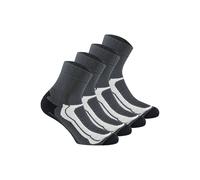 Sneakersocken ROHNER SOCKS "Socken Basic Quarter Sport 4er Pack", Damen, Gr. 39-42, grau, Obermaterial: 40% Baumwolle CO. 38% Polyester PES. 20% Polyamid PA. 2% Elasthan EL., Socken Sneakersocken (530